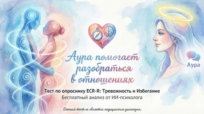Тест на тип привязанности в отношениях (ECR-R)