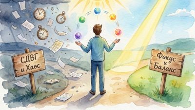 Тест СДВГ у взрослых ASRS 18 онлайн скрининг симптомов дефицита внимания и гиперактивности с ИИ-психолог Аура