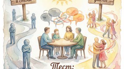 Тест общение в семье онлайн диагностика семейной коммуникации конфликтов и эмоциональной близости с ИИ-психолог Аура