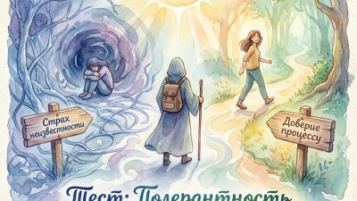 Тест толерантность к неопределенности онлайн диагностика страха неизвестности потребности в контроле и доверия процессу с ИИ-психолог Аура