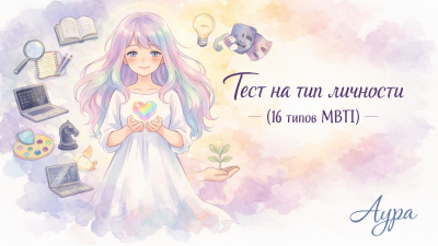 Тест на тип личности (16 типов MBTI) онлайн бесплатно